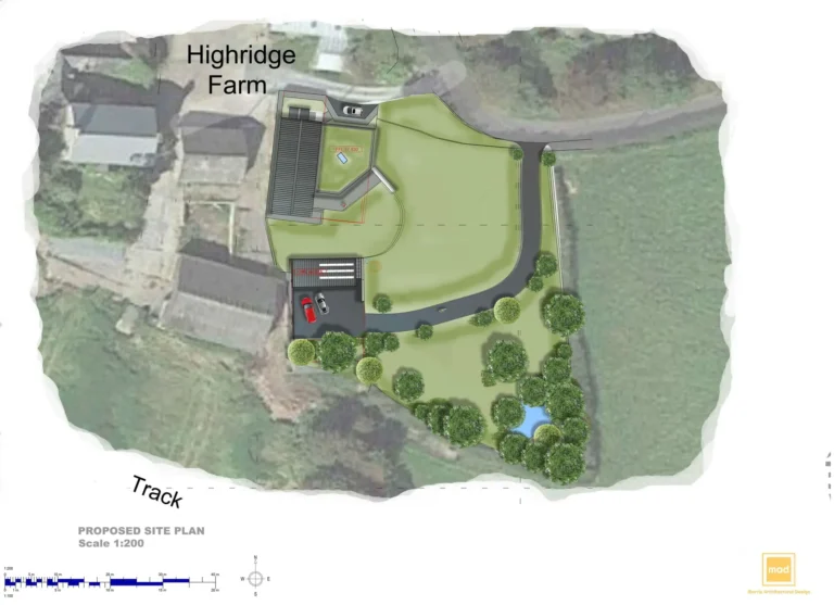 Proposed 'fall-back' dwelling - Kings Nympton - Devon