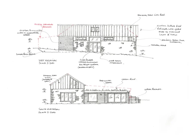 Proposed 'fall-back' dwelling - Kings Nympton - Devon